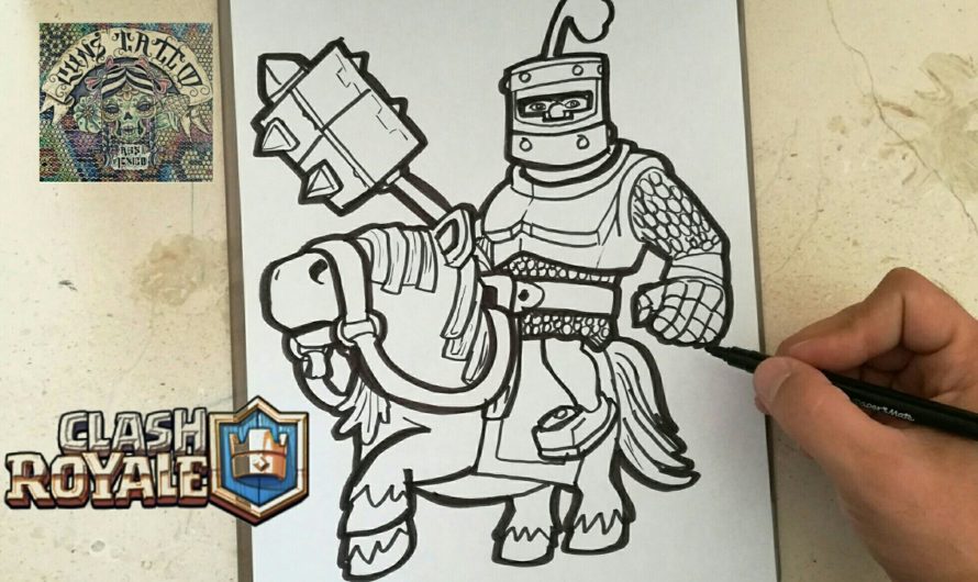 COMO DIBUJAR AL ESPÍRITU SANADOR DE CLASH ROYALE | PASO A PASO