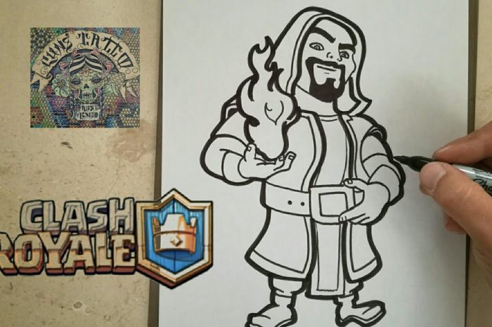 Dibujar Clash Royale