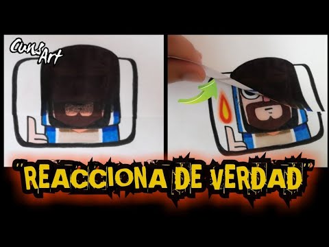 COMO DIBUJAR LA REACCION DEL MAGO DE FUEGO | CLASH ROYALE | how to draw fire wizard reaction